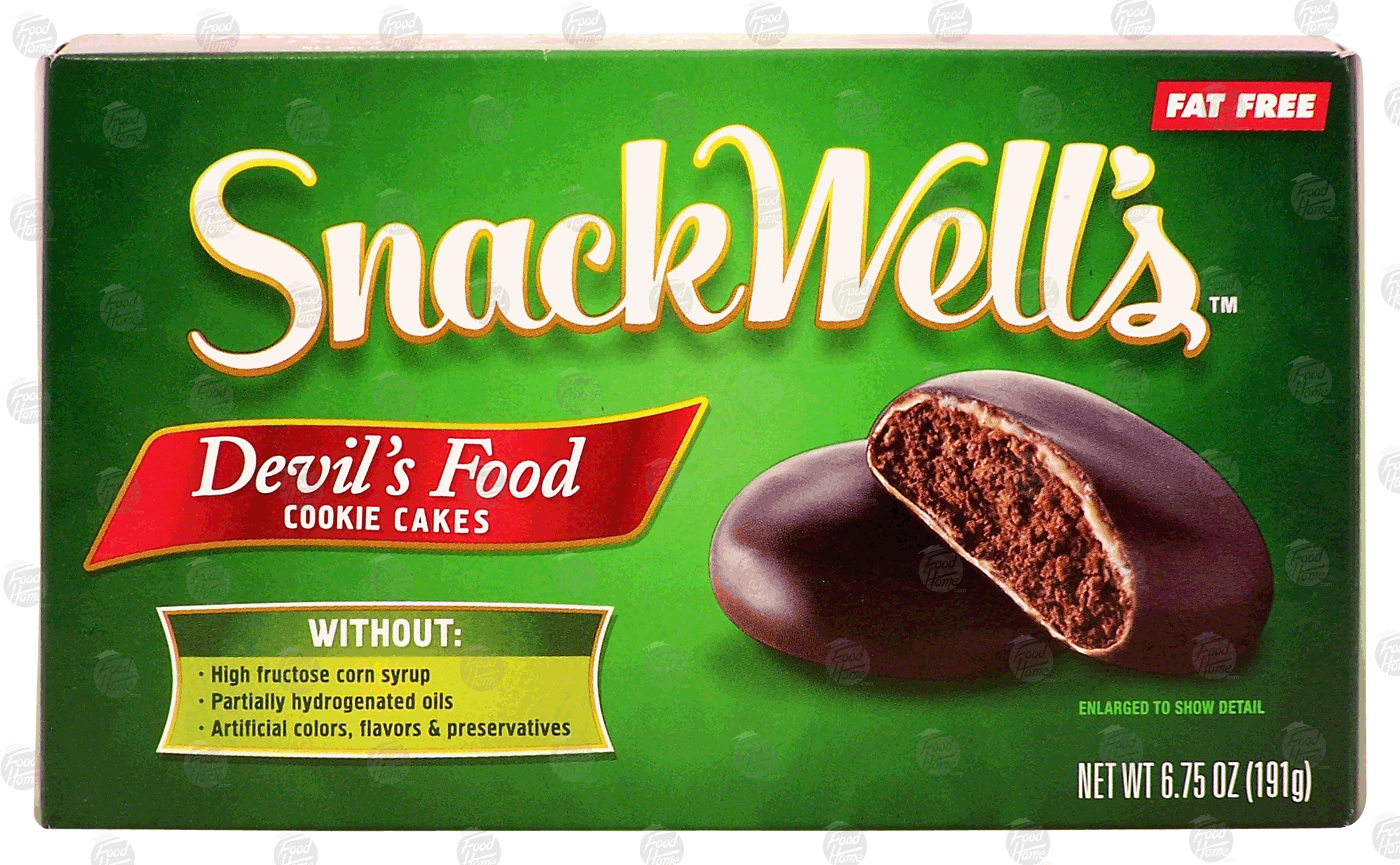 Snack Well's  devil's food cookie cakes, fat free Full-Size Picture